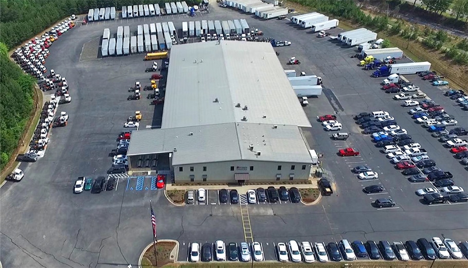 Companies logistics and transportation near me in Gainesville Ga - About Us Ariel Shot IMG