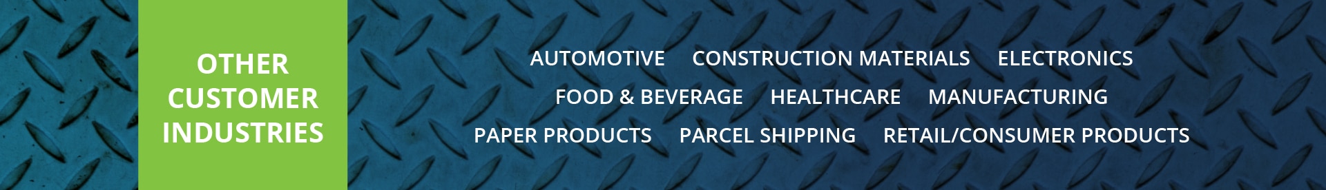 transportation and logistics companies in Gainesville Ga - Other Customers Industries IMG