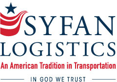 Syfan Logistics logo with the phrases 